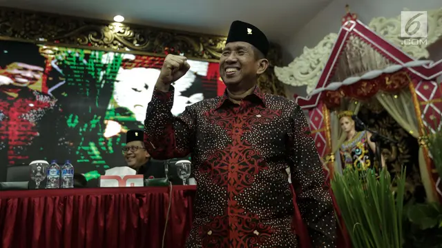 Wajah Semringah Enam Pasangan Cagub dan Cawagub Usungan PDIP