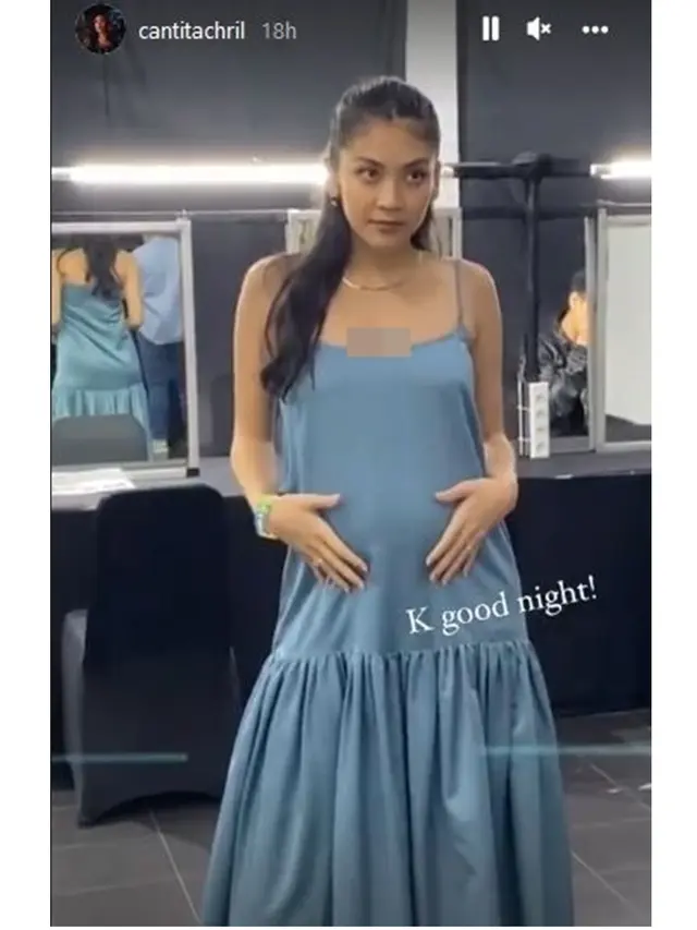 6 Potret Baby Bump Canti Tachril Istri Adipati Dolken di JF3 2022, Curi Perhatian