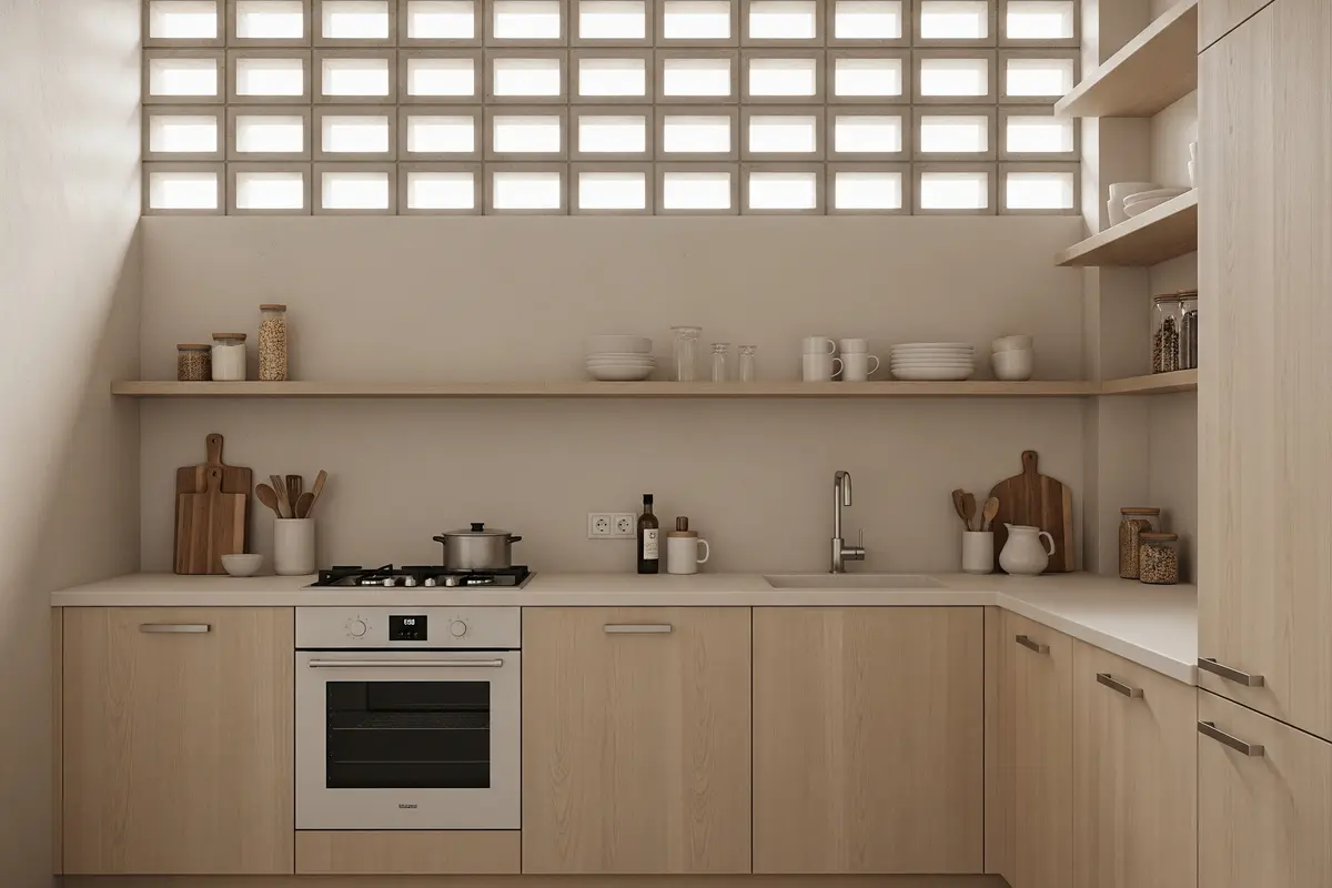 Desain Dengan Lubang Ventilasi (Roster) Modern