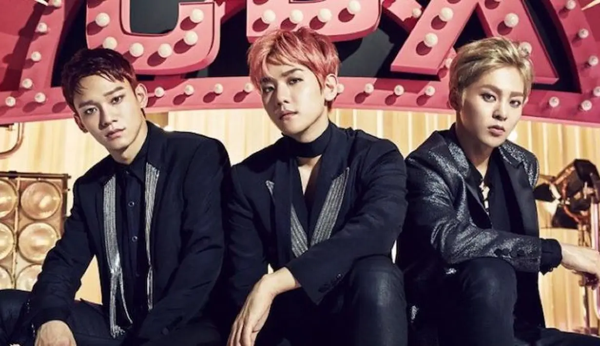 Sudah 2 tahun EXO-CBX debut di industri musik K-Pop. Seperti diketahui, grup ini merupakan subunit EXO yang terdiri dari 3 personel yaitu Chen, Xiumin, dan Baekhyun. (Foto: soompi.com)