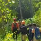 Pencarian orang hilang di Hutan Cikukur, Brebes, Jawa Tengah. (Foto: Liputan6.com/Basarnas)