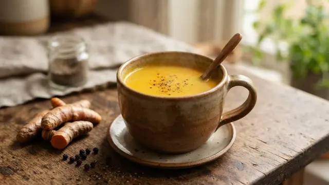 Cara Membuat Minuman Kunyit dan Lada Hitam