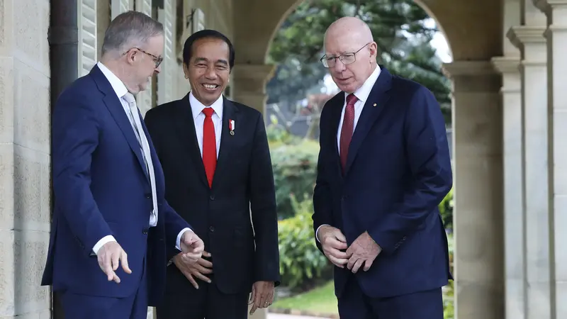 Jokowi dan Anthony Albanese