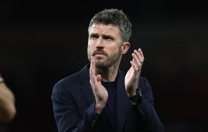 Pelatih Manchester United, Michael Carrick. (Darren Staples / AFP)