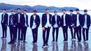 Saat ini mereka sibuk dengan menggelar fan meeting dan konser dunia. Wanna One akan kembali menyapa para penggemarnya di Indonesia pada 15 Juli 2018. (Foto: Soompi.com)