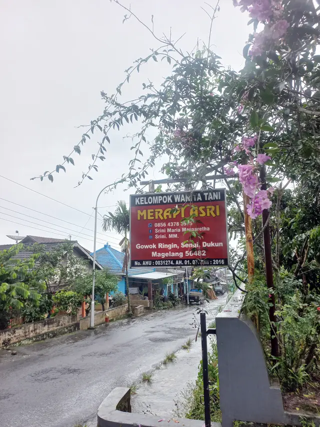 KWT Merapi Asri yang dibentuk Srini