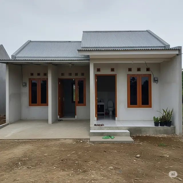 Konsep 2 Kamar Samping