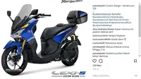 Keren, Modifikasi Yamaha Lexi Bergaya Touring