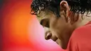 Manchester United's English midfielder Owen Hargreaves plays during the final of the UEFA Champions League football match against Chelsea at the Luzhniki stadium in Moscow on May 21, 2008.
AFP PHOTO / Franck Fife 