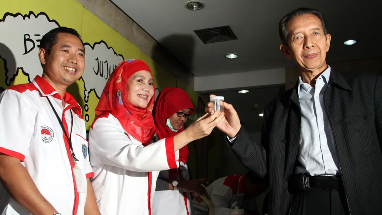 BNN Tes Urine Pegawai dan Tahanan KPK