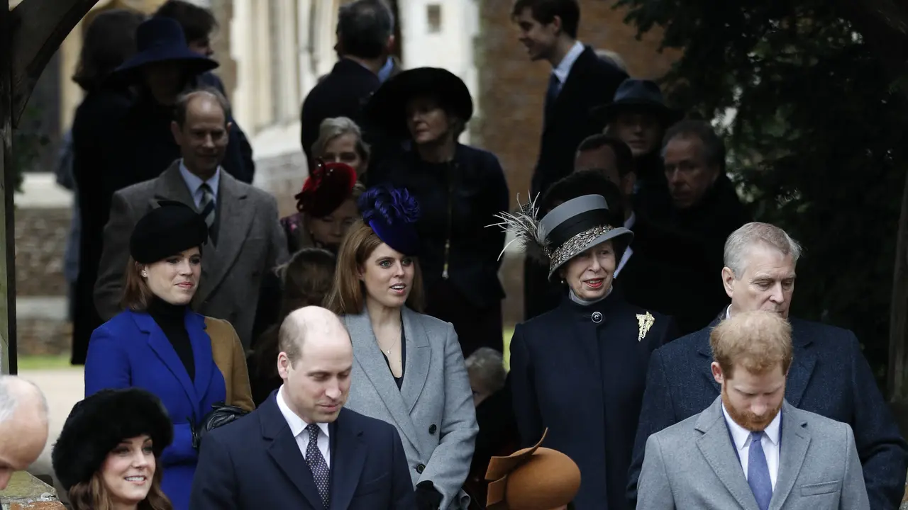 Kate Middleton, Pangeran William, Meghan Markle, dan Pangeran Harry