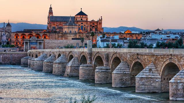 The Roman Bridge and Calahorra Tower