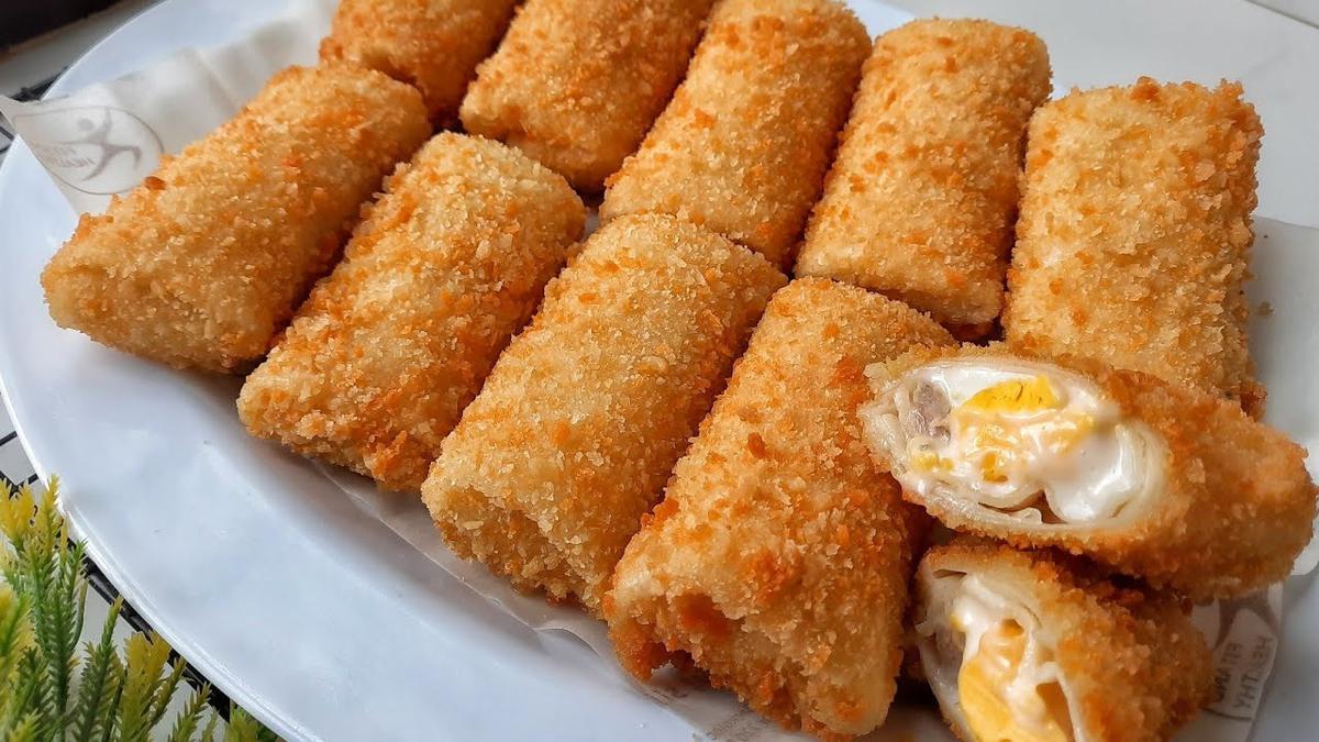 Resep dan Cara Membuat Risoles Ayam Mayo Sehat, Tanpa Minyak dan Gluten Free