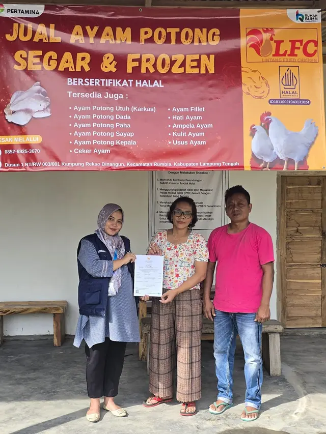 Sertifikasi halal UMKM.
