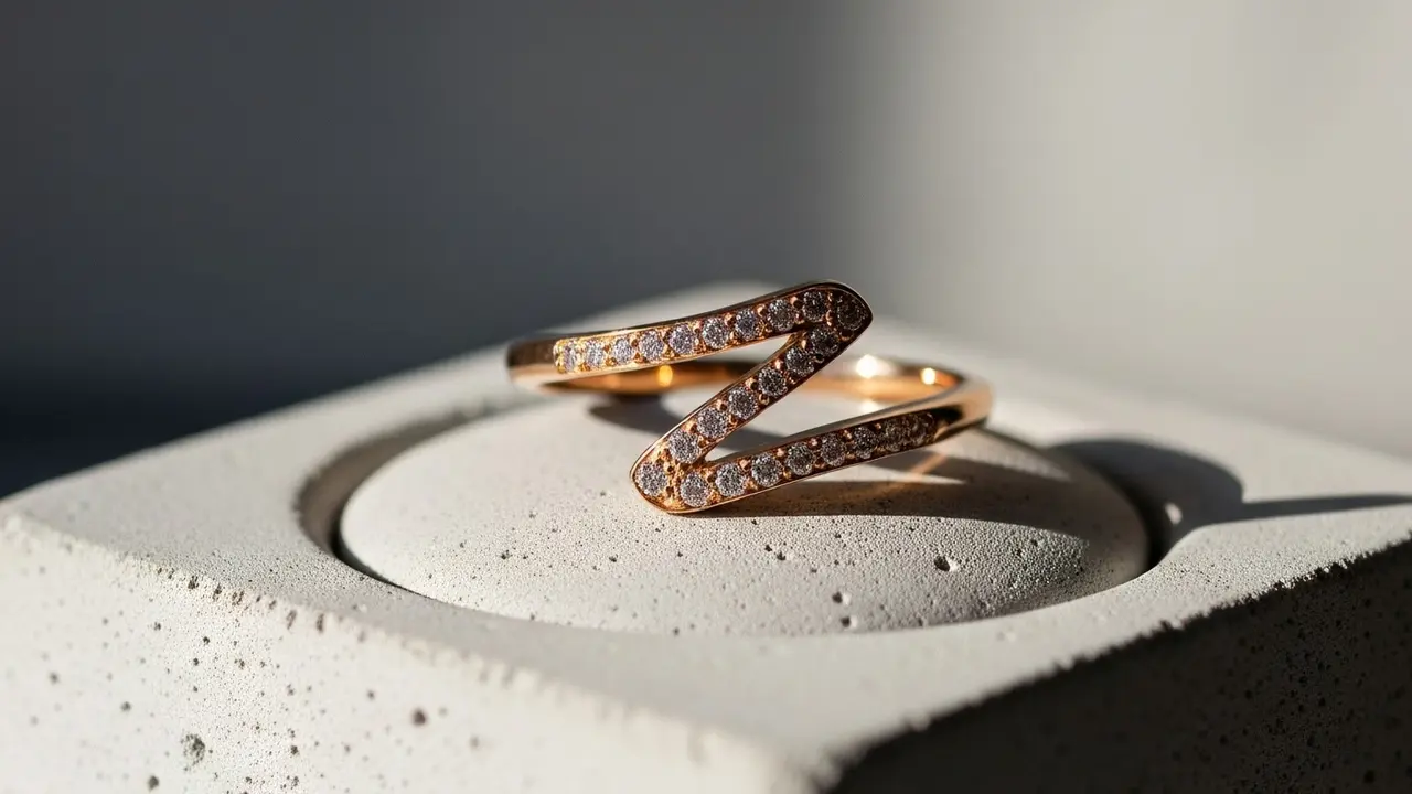 Cincin Model Z yang Elegan dan Cantik