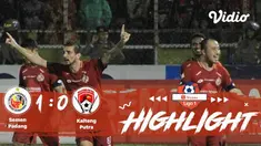 Babak Penyisihan #ShopeeLiga1 yang mempertemukan #SemenPadangFC vs #KaltengPutra pada hari Sabtu malam (21/11/2019) berakhir denga...