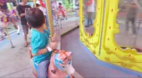 Anak ini merupakan salah satu pengidap HIV/AIDS yang diasuh Puger Mulyono (Liputan6.com/Mochamad Khadafi)  
