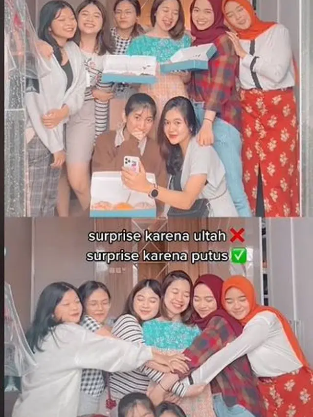 Wanita Putus Cinta, Para Sahabatnya Bikin Perayaan bak Pesta Ulang Tahun