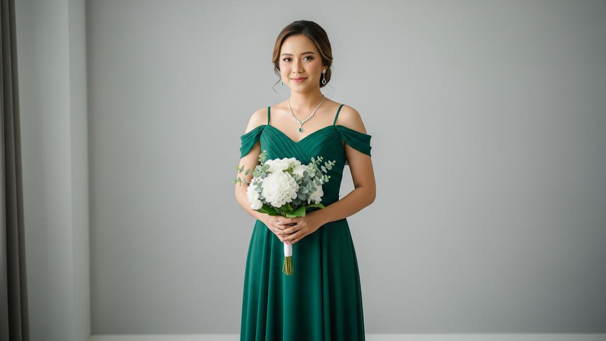 8 Model Baju Bridesmaid Emerald Green Terbaru 2026, Bisa Bikin Cerah Kulit