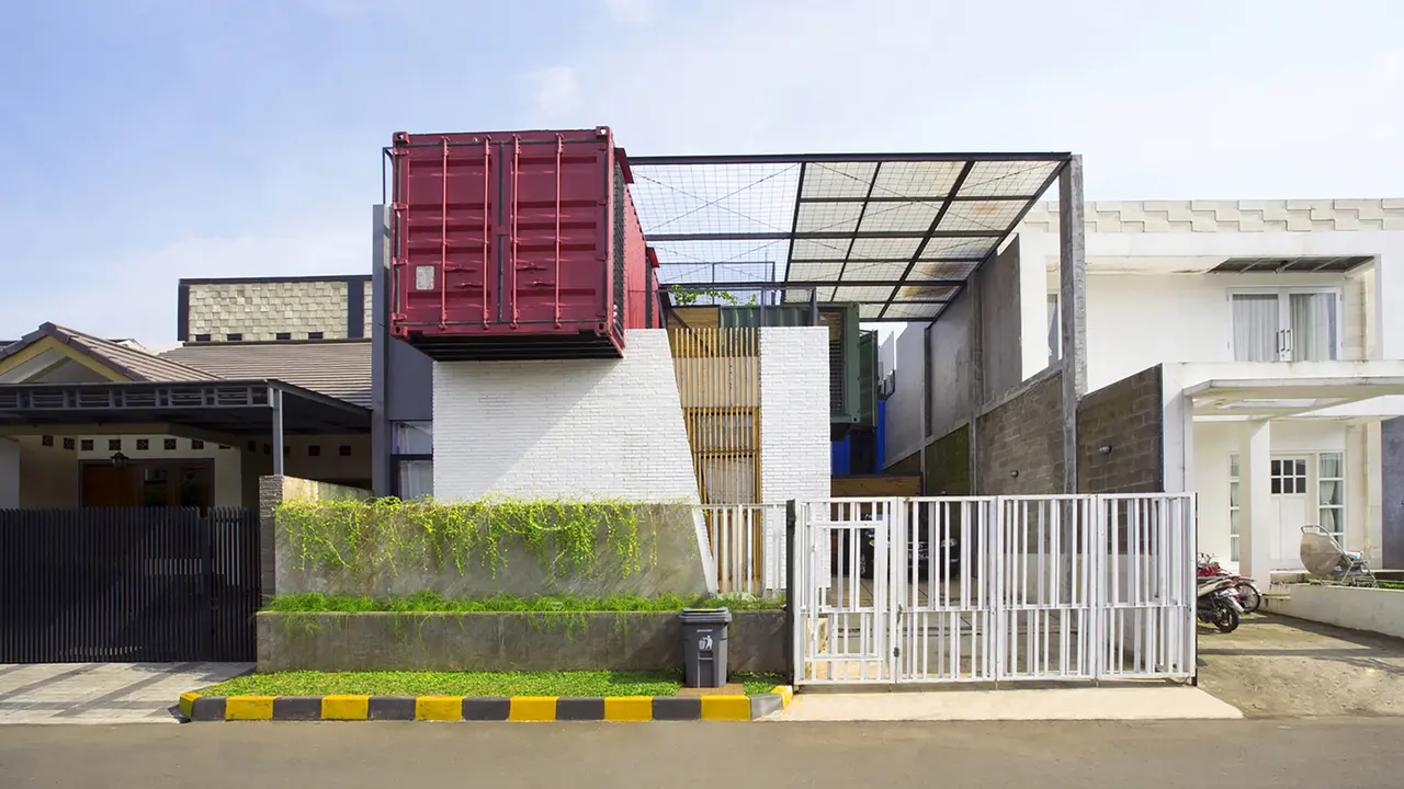 Tinggal di Rumah Kontainer Pun Bisa Nyaman