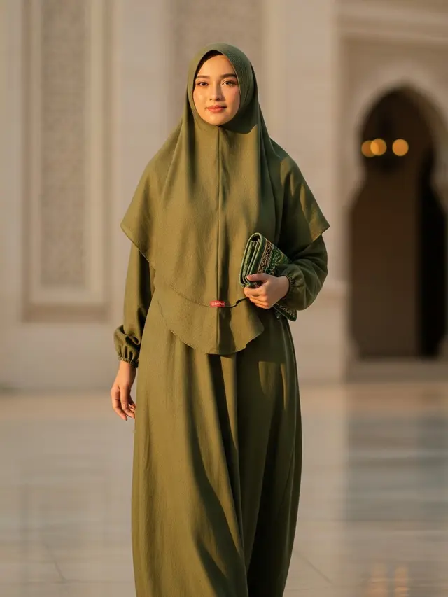 Model Gamis untuk Salat Tarawih