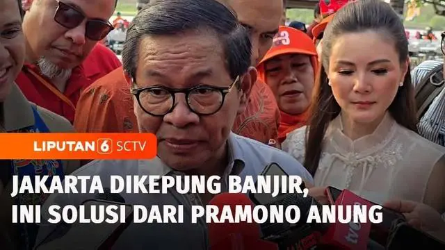 VIDEO: Pramono Anung Bicara soal Banjir Jakarta, Masuk Program 100 Hari Kerja?