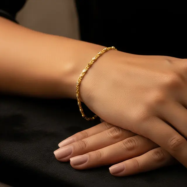 9 Model Gelang Emas Rantai Mewah 5 Gram untuk Usia 40 Tahun, Elegan dan Berkelas