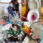 6 Cosplay Low Budget di Kamar Mandi Ini Kelewat Unik (sumber: Instagram/lowcostcosplayth)