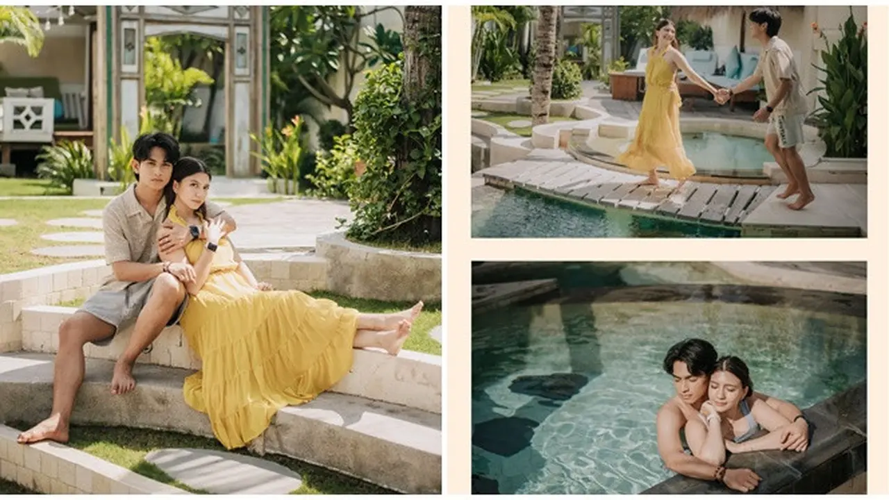 6 Potret Cassandra Lee dan Riky Lie Rayakan 6 Bulan Pernikahan di Gili Trawangan