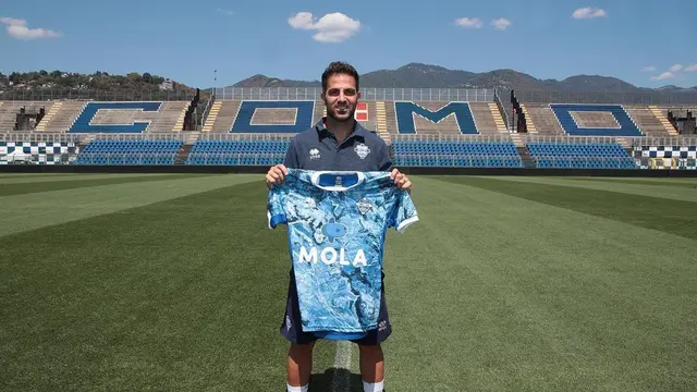 Cesc Fabregas gabung Como 1907.