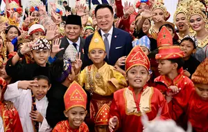 Melihat Jamuan Prabowo untuk PM Thailand di Istana