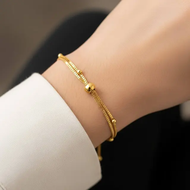 Model Gelang Emas 3 Gram Kecil untuk Ibu Muda Tren 2025