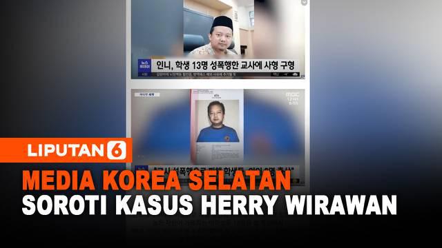 Sebuah media asal Korea Selatan, instiz.net, menyoroti kasus Herry Wirawan, pemerkosa santriwati di Bandung. Dalam artikelnya, Herry disebut pelaku kekerasan seksual di Indonesia.