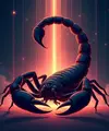 logo ramalan scorpio (sumber: AI generated)