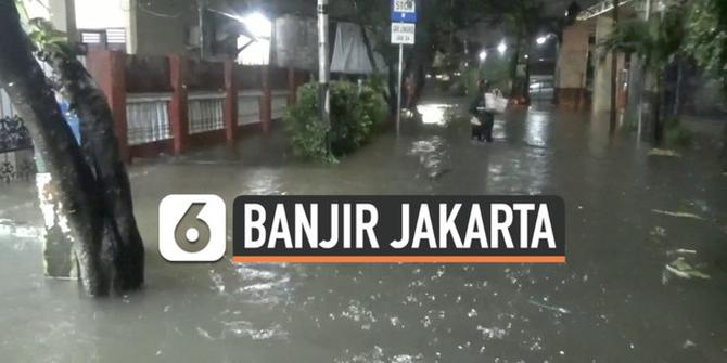 VIDEO: Ratusan Rumah di Klender Jakarta Terendam Banjir