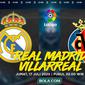 La Liga - Real Madrid Vs Villarreal (Bola.com/Adreanus Titus)