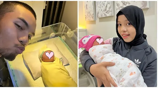 6 Potret Gen Halilintar Bareng Baby Azura, Sambut Hangat Kehadiran Keponakan Kedua