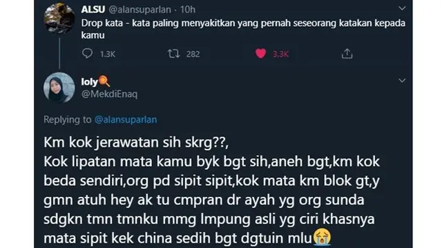 7 Kata-Kata Paling Menyakitkan Ala Netizen Ini Bikin Sedih Bacanya
