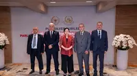 Ketua DPR RI Puan Maharani melakukan pertemuan bilateral meeting dengan sejumlah pimpinan parlemen negara yang menghadiri Parliamentary Union of the OIC Member States (PUIC) di Gedung DPR RI pada Selasa, (12/5/2025).