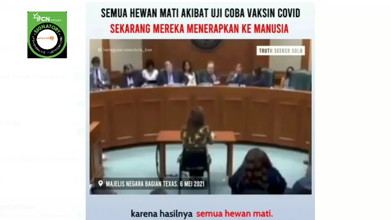Cek Fakta Liputan6.com menelusuri klaim uji coba vaksin Covid-19 diterapkan kemanusia setelah membuat hewan mati