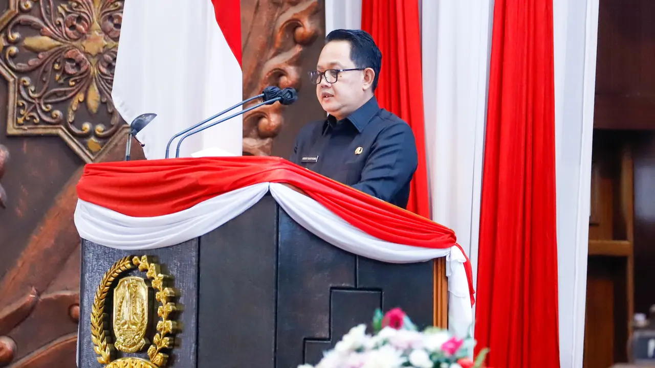 Penjabat (Pj.) Gubernur Jawa Timur, Adhy Karyono. (Dian Kurniawan/Liputan6.com)