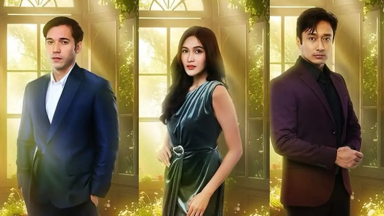 Stefan William, Denira Wiraguna, dan Rezca Syam, bintang sinetron Bukan Karena Tak Cinta. (Instagram/ sinetron.sctv)