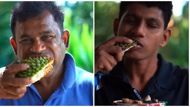 Pria Ini Makan Kulit Durian Demi Konten ASMR, Aksinya Jadi Sorotan
