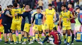 Barcelone a dû reconnaître la supériorité de Las Palmas avec un score de 1-2 lors du match 15 de la Liga 2024/2025 qui s'est déroulé à l'Estadi Olimpic Lluis Companys, samedi (30/11/2024) soir WIB. Les deux buts gagnants de Las Palmas à domicile contre le Barça ont été marqués respectivement par Sandro Ramirez et Fabio Silva. (Photo AP/Joan Monfort)