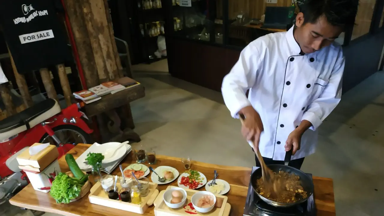 Nasi goreng melek kopi