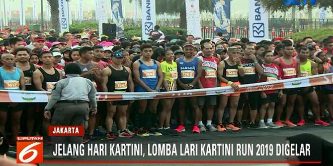 Peringati Hari Kartini, Kemala Bhayangkari Gelar Kartini Run 2019 di Monas