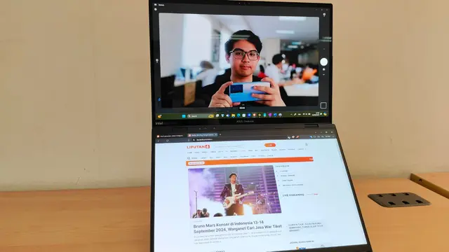 Kamera dan Perekaman Asus Zenbook Duo 14 OLED UX8406MA