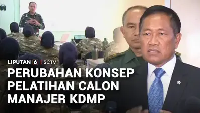 Kementerian Pertahanan akan mengubah konsep pelatihan bagi para calon Manajer Koperasi Desa Merah Putih. Pelatihan diubah dari ala semi militer menjadi program pembinaan bela negara.