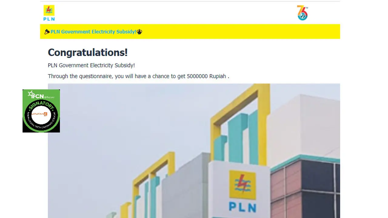 Penelusuran informasi PLN bagikan subsidi listrik sebesar Rp 5 juta