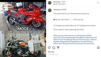 Berbagai hal bisa dijadikan Meme menarik, tidak terkecuali yang berkaitan dengan otomotif. (Instagram @harisnesia)